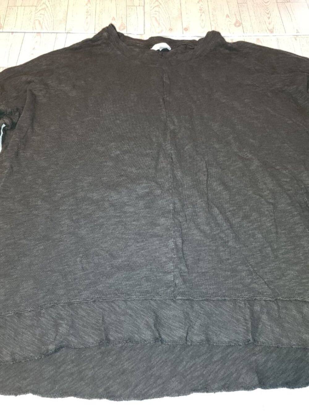 Time and Tru Women's Black Long Sleeve Top XXXL (22) Soft Relaxed Fit - Picture 10 of 11